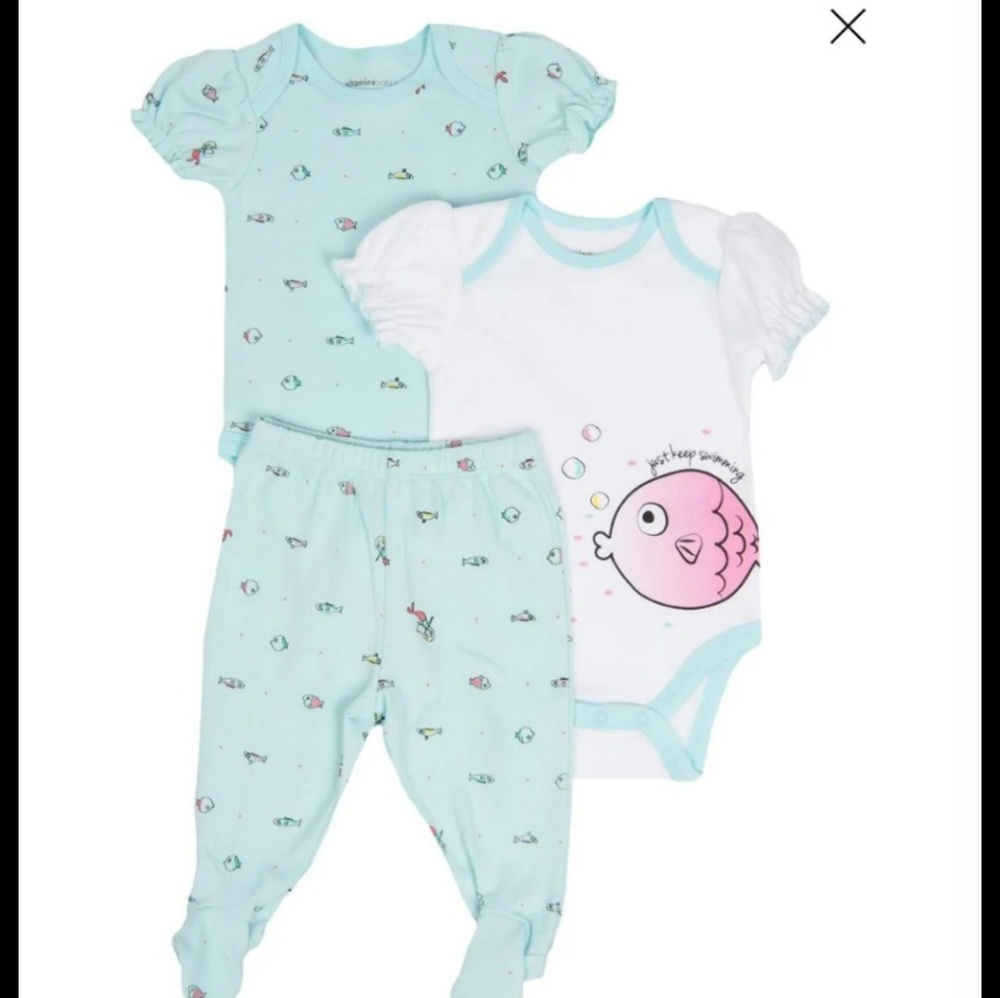 Three piece set from vitamins babies